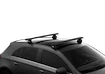 Střešní nosič Thule s hliníkovou EVO tyčí černý BMW 1-series 5-dr Hatchback s pevnými body 12-19