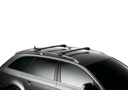 Střešní nosič Thule WingBar Edge černý Nissan X-Trail 5-dr SUV se střešními podélníky (hagusy) 14-21