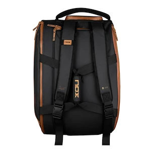 Taška na padel NOX   Luxury Open Series Black/Brown Padelbag