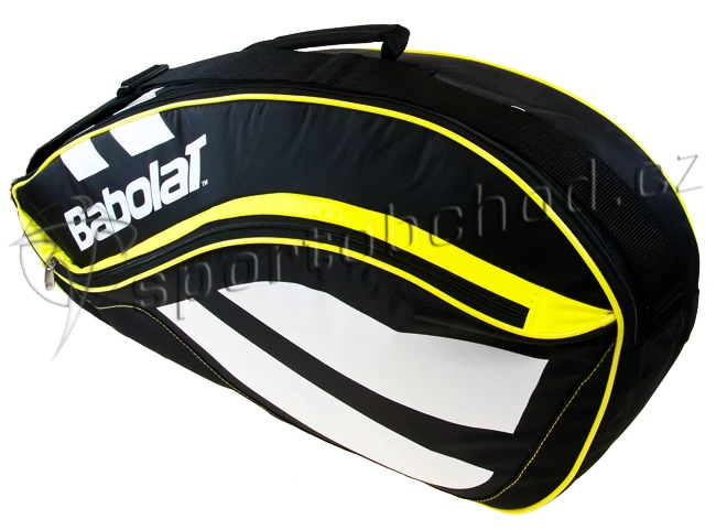 Ta ka na rakety Babolat Club Line Racket Holder X3 yellow 12 Sportega