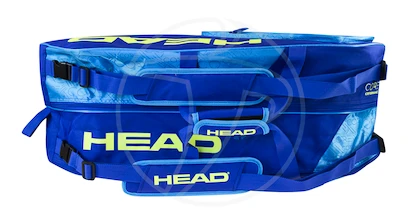 Taška na rakety Head Core Combi 6R Blue/Yellow