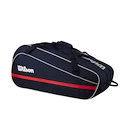 Taška na rakety Wilson  6PK Team Racket Bag 2025 Navy