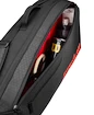 Taška na rakety Wilson  Clash V3 3PK Racquet Bag Black/Infrared