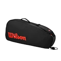 Taška na rakety Wilson  Clash V3 3PK Racquet Bag Black/Infrared