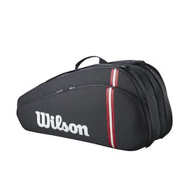 Taška na rakety Wilson Tour 6PK Racket Bag 2025 Black