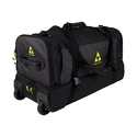 Taška pro rozhodčí Fischer  Referee/Training Wheel Bag Black/Yellow 30" Senior