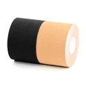 Tejpovací páska BronVit  Sport kinesiology tape balení 2 x 6m – classic – černá + béžová