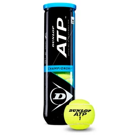Tenisové míče Dunlop ATP Championship (4 Pack)
