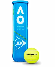 Tenisové míče Dunlop Australian Open (4 Pack)