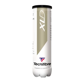 Tenisové míče Tecnifibre XLD (4 Pack)