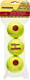 Tenisové míče Wilson Minions Stage 3 Red (3 ks)