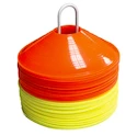 Tréninkový kužel Blue Sports  Saucer 2" Kit 25x Yellow + 25x Orange