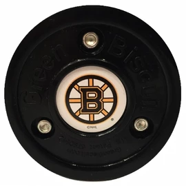 Tréninkový puk Green Biscuit Boston Bruins Black