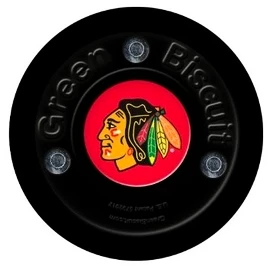 Tréninkový puk Green Biscuit Chicago Blackhawks