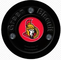 Tréninkový puk Green Biscuit  Ottawa Senators