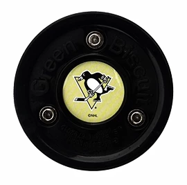 Tréninkový puk Green Biscuit Pittsburgh Penguins Black