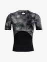 Tričko Under Armour UA HG Armour Prtd Comp SS-BLK