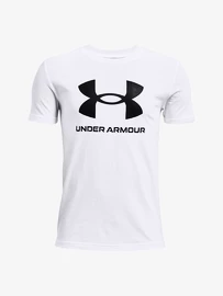 Tričko Under Armour UA Sportstyle Logo SS-WHT