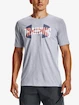 Tričko Under Armour UA TRAINING OVERLAY SS-GRY