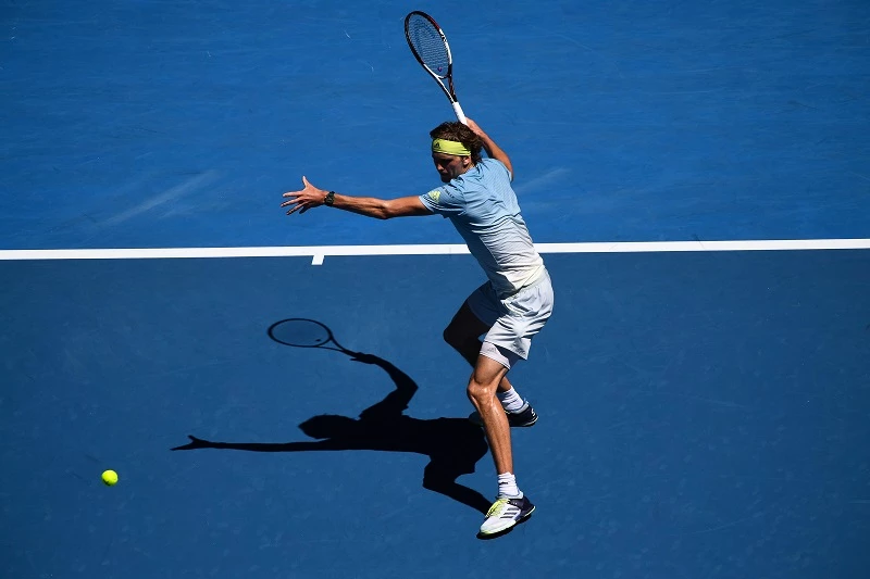 Alexander Zverev na Australian Open 2017