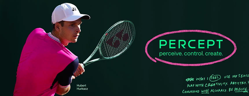 Hubert Hurkacz a Yonex Percept