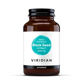 Viridian High Potency Black Seed Extract 20% TQ 30 kapslí