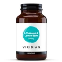 Viridian  L-Theanine & Lemon Balm  (L-Theanin s meduňkou) 30 kapslí