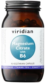 Viridian Magnesium Citrate with Vitamin B6 (Hořčík s vitamínem B6) 90 kapslí