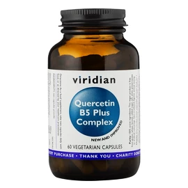 Viridian Quercetin B5 Plus Complex 60 kapslí