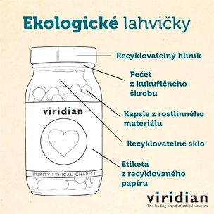 Viridian Rhodiola Rosea (Rozchodnice růžová) 90 kapslí