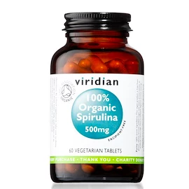 Viridian Spirulina 500mg Organic 60 tablet