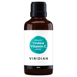 Viridian Viridikid (Vitamín C pro děti) Vitamin C drops 50ml Organic