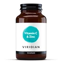 Viridian  Vitamin C 500mg + Zinc 90 kapslí