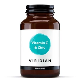 Viridian Vitamin C 500mg + Zinc 90 kapslí