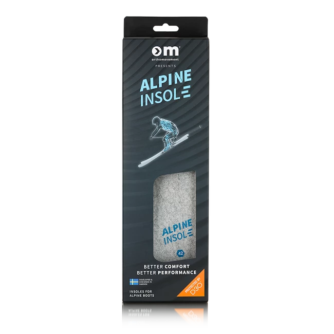 Vložky do bot Orthomovement Upgrade Alpine Insole