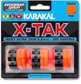 Vrchní omotávka Karakal X-Tak Overgrip 3er Orange