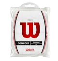 Vrchní omotávka Wilson  Pro Comfort Overgrip White (12 Pack)