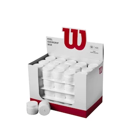 Vrchní omotávka Wilson Pro Overgrip Perforated White (60 Pack)