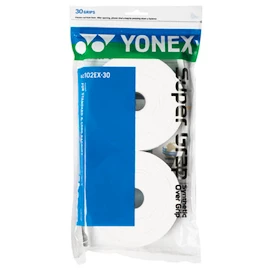 Vrchní omotávka Yonex Super Grap White (30 Pack)