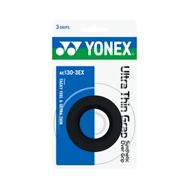 Vrchní omotávka Yonex Ultra Thin Grap Black (3 Pack)