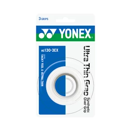 Vrchní omotávka Yonex Ultra Thin Grap White (3 Pack)