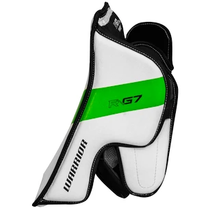 Vyrážečka Warrior Ritual G7 White/Black/Green Žák (youth) na pravou ruku (normální)