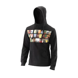 Vyzkoušené - Pánská mikina Wilson Photo Po Hoody Slim-Fit Black XL XL