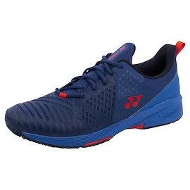 Vyzkoušené - Pánská tenisová obuv Yonex Sonicage 3 Clay Navy/Red EUR 44