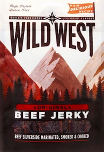 Wild West Hovězí Jerky 25 g