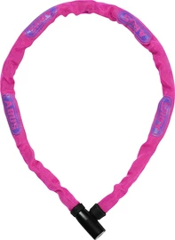 Zámek na kolo Abus Steel-O-Chain 4804K/75 pink