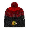 Zimní čepice 47 Brand  NHL Chicago Blackhakws Cascade ’47 CUFF KNIT