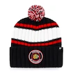 Zimní čepice 47 Brand  NHL Chicago Blackhawks Plateau ’47 CUFF KNIT