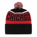 Zimní čepice 47 Brand  NHL Chicago Blackhawks Stylus CUFF KNIT