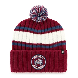 Zimní čepice 47 Brand NHL Colorado Avalanche Plateau ’47 CUFF KNIT